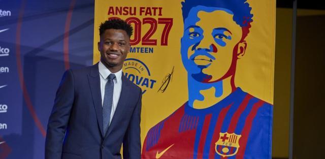 开云体育-安苏·法蒂续约前曾被狂追 巴黎想再次奇袭巴萨？